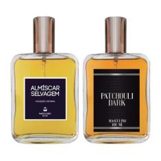 Kit Perfume - Almíscar Selvagem + Patchouli Dark 100Ml - Essência Do B