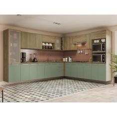 Balcão de Cozinha 40cm 1 Porta Madeira - Kappesberg