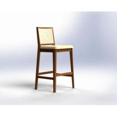 Banqueta Banco Alta Cozinha Bistrô Balcão Sila - LOJAS PRIMELAR, Imbui