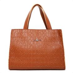 Bolsa Feminina Grande Espaçosa Fechamento em Ziper Forrada Lançamento 