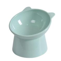 Comedouro Bebedouro Elevado Inclinado Gatos E Cães - VERDE - other