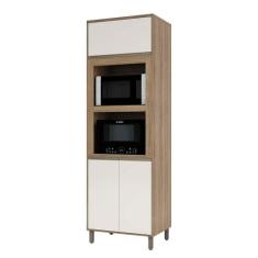 Paneleiro 70cm Duplo Nicho 2 Portas 1 Porta Basculante 1pt - LUCIANE M