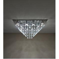 Lustre De Cristal Para Sala/ Hall/ Salão com 40cm de Altura, Base de I