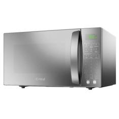 Micro-Ondas Consul 32 Litros Cinza Espelhado Cms46Ar 220V, Espelhado, 