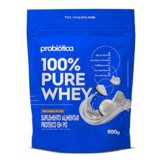 100% Pure Whey Probiótica Iogurte com Coco - Refil 900g
