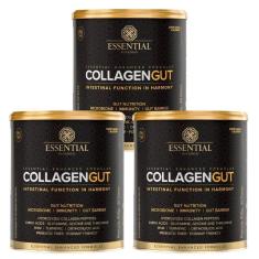 Kit 3X Collagen Gut Intestino 400G - Essential Nutrition