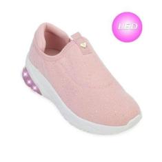Tênis Led Slip On Molekinha MK23-25712-Feminino