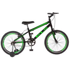 Bicicleta Aro 20 Kls Free Gold V-Brake Mtb Com Roda Lateral-Masculino