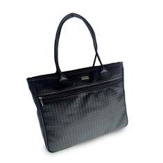 Bolsa estilo pasta com ziper externo Preto EX1031