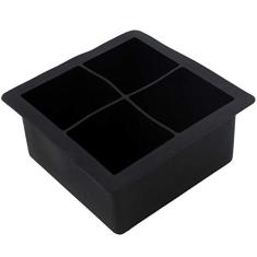 FORMA DE GELO SILICONE 4 CUBOS
