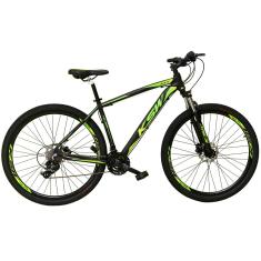 Bicicleta Aro 29 Ksw Xlt Alumínio 24v Câmbios Shimano Tz Suspensão com Trava no Ombro-Unissex