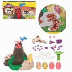 Massinha Play Doh Bones Island Ilha Da Lava F1500 Hasbro