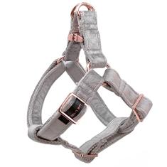 ARING PET Arreio para cães, arnês de veludo para cães, arnês ajustável para cães pequenos, médios e grandes.