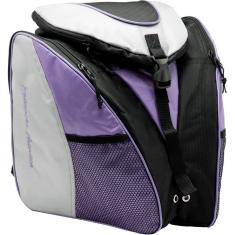 Bolsa Mochila Patins Com Alça E 3 Divisórias Reforçada Lilás