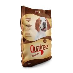 Ração Quatree Gourmet sem Corantes para Cães Adultos de Porte Médio e 