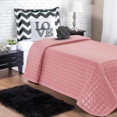Cobre Leito Isabela Solteiro Olivia Enxovais 04 Peças - Pink, Rosa, So