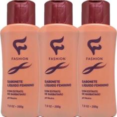 Sabonete Íntimo Feminino Fashion Com Extrato de Barbatmão Vidro 200g K