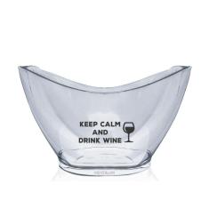 Champanheira Personalizada Keep Calm - Krystalon