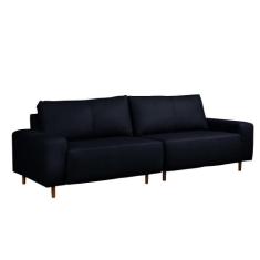 Sofá Decorativo Sala de Estar Metropole 4 Lugares 280cm Bipartido Cour