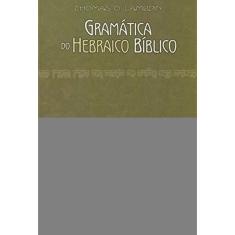 Gramatica Do Hebraico Biblico
