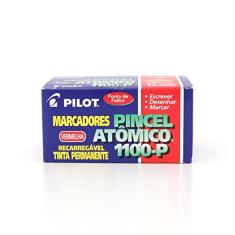 Pincel Atômico Vermelho 1100-P Pilot 12 Unidades