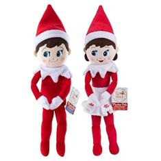 O Elfo na Prateleira 12 &quot;Plushee Pal® Snuggler Elf Light Girl & Boy