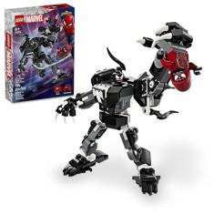 LEGO Set Super Heroes Marvel 76276 Armadura Mech Venom vs. Miles Morales 134 peças