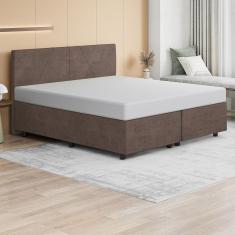 Base Cama Box  Queen Size Veludo SkyBox