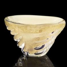 Vaso Em Cristal Murano Pérola - São Marcos