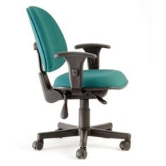 Cadeira Executiva com Back System Linha Office Plus Verde - Design Off