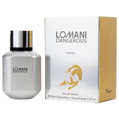 Lomani Dangerous Perfume Masc Importado França Edt 100Ml