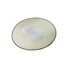 Tapete Formato Baby Antiderrapante Ovelinha Castor