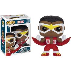 Funko POP Marvel: Falcon (Clássico) Figura em Vinil