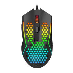 Mouse Gamer Redragon Reaping Plus RGB 52000 DPI 7 Botões USB - Preto