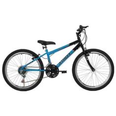 Bicicleta Infantil Aro 24 Mtb 18 Velocidades Legacy Athor