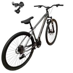 Bicicleta Aro 29 KSW XLT 100 24 Velocidades Alumínio MTB Suspensão Dia