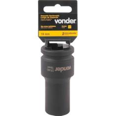 Soquete Sextavado Impacto Longo 3/4" 19mm Aço Cromo Vonder
