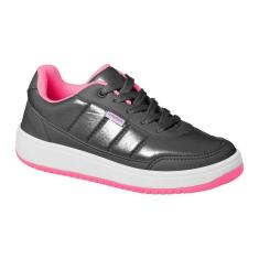 Tênis Infantil Yep Carinho Preto Camin 3541-10JU-Feminino