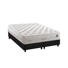 Cama Box Queen: Colchão Molas Ensacadas Anjos MasterPocket Impressione