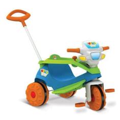 Triciclo Velobaby Passeio e Pedal  Bandeirante 206 Cor Azul