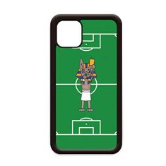 Capa Yellow Card Warns Rreferee Cartoon Mummy para iPhone 12 Pro Max para Apple Mini Mobile Case Shell