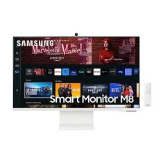 Monitor Smart Samsung 32", UHD, Plataforma Tizen, HAS, Alexa, M8 2023