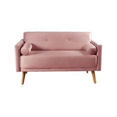 Namoradeira Luma Sofá 2 Lugares Moderno Decoração Sala Recepção