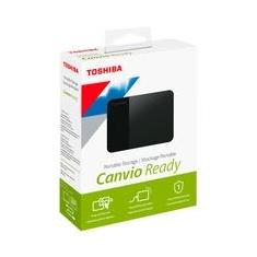 HD Externo Toshiba Canvio Ready,  4TB, USB 3.0, Preto - HDTP340XK3CA