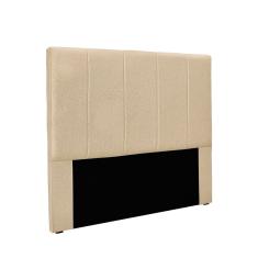 Cabeceira Cama Box Casal 140 cm Arizona Linho Dourado S04 - D`Rossi