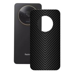 Gshield Película Traseira de Fibra de Carbono Preta para Xiaomi (Redmi A3x)