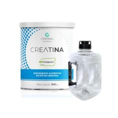 Creatina Creapure 300g - Central Nutrition + Galão 1,5 litros