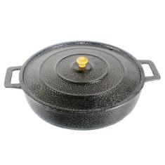 Frigideira Panela Alça De Alumínio Fundido Craqueada 26cm - DIVIFORTE,