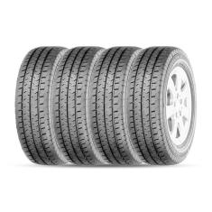 Kit 4 Pneu General by Continental Aro 14 185r14c 102/100q 8p