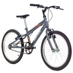 Bicicleta Infantil  Aro 20 V-Brake Mtb Mormaii Grafite